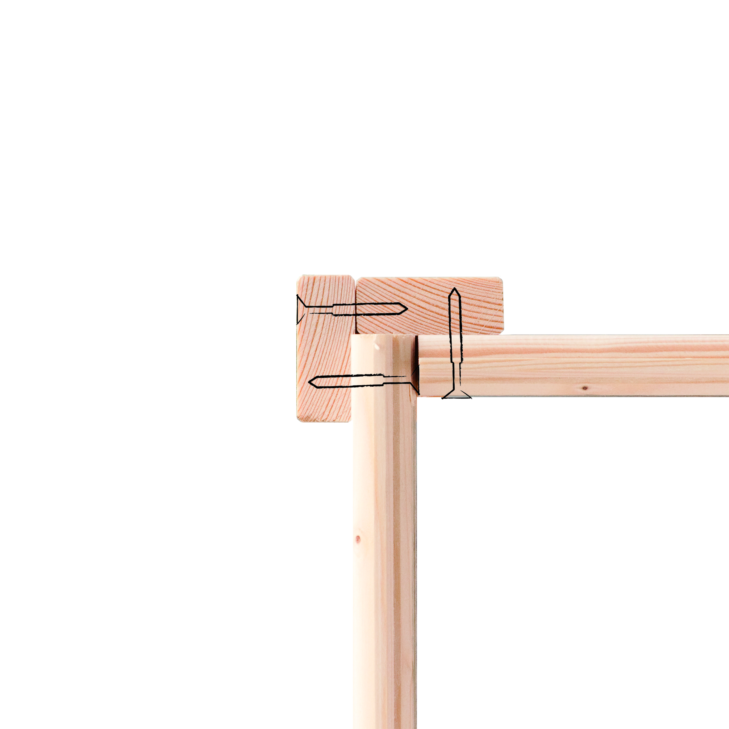 Stelzenhaus Gernegroß naturbelassen mit Rutsche blau / Lagerabverkauf