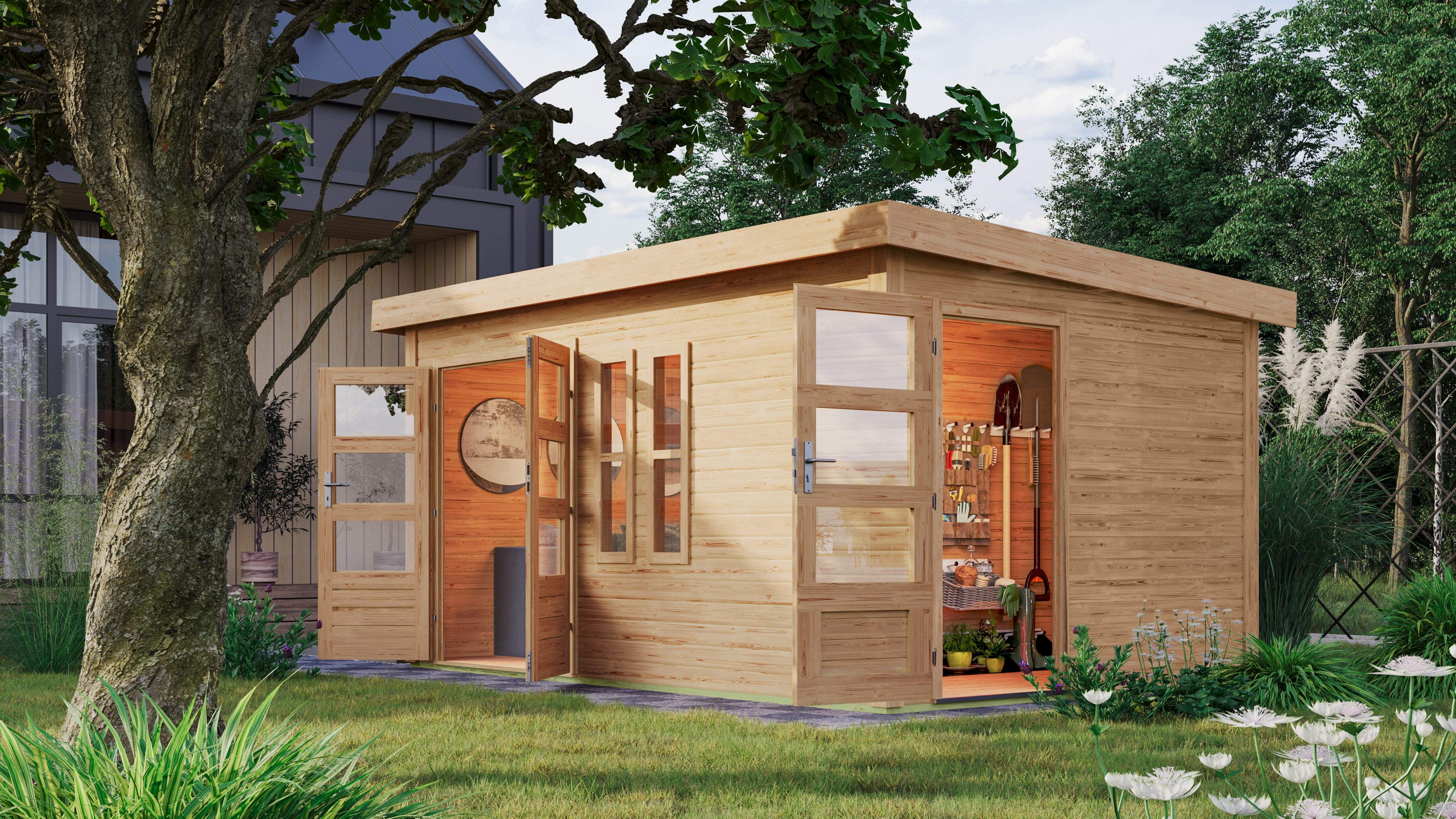 Gartenhaus Schönbuch 2