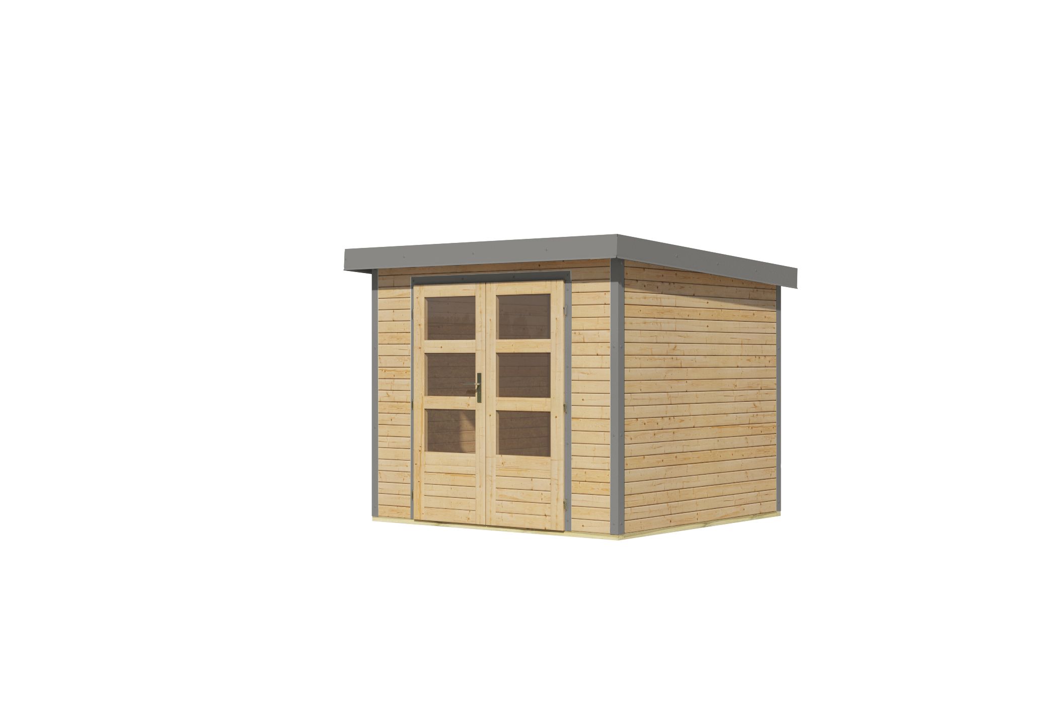 Gartenhaus Holz & Metall Jupiter 3