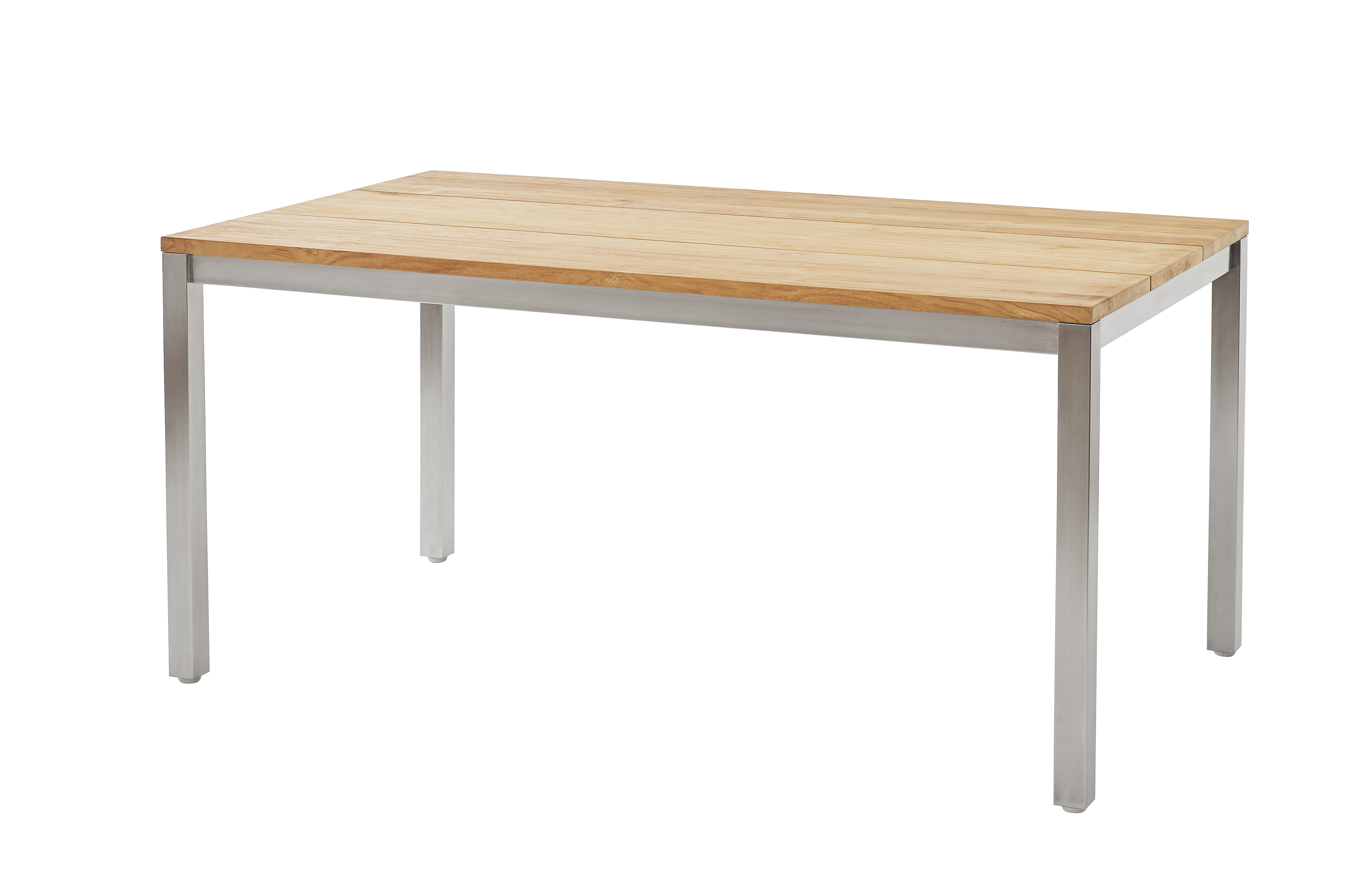 Diamond Garden Tisch Salerno Edelstahl  / Recycled Teak