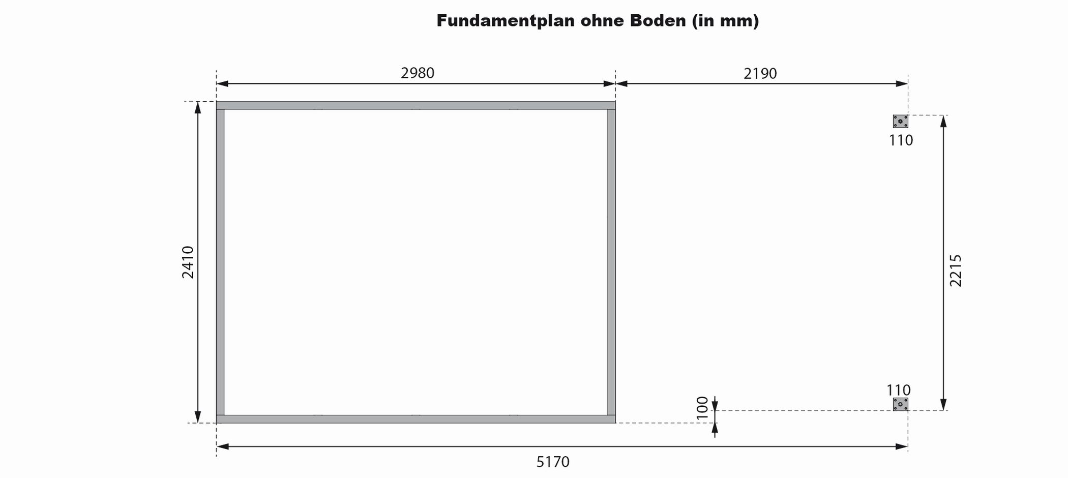 Gartenhaus Holz & Metall Jupiter 5