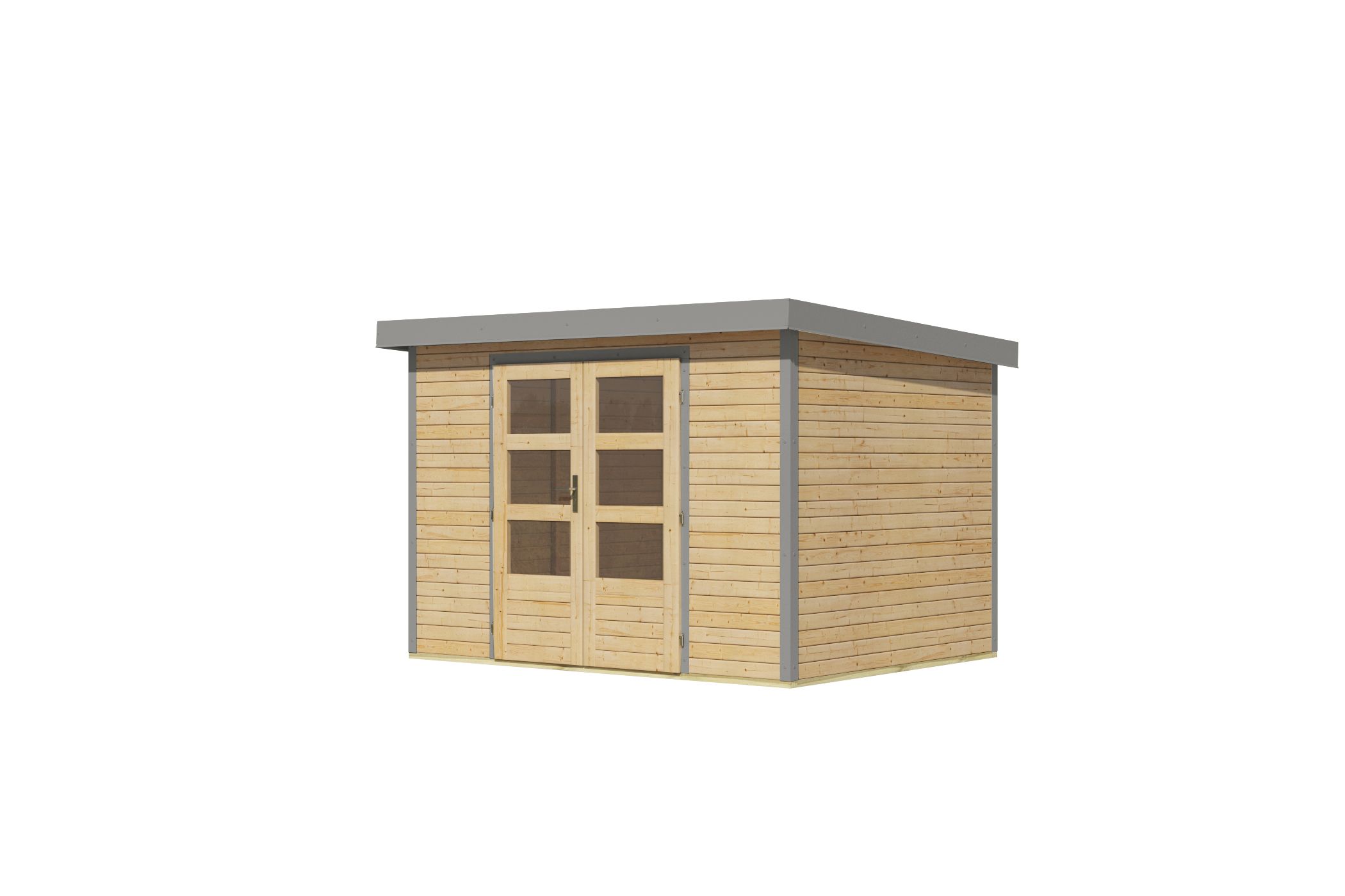 Gartenhaus Holz & Metall Jupiter 4
