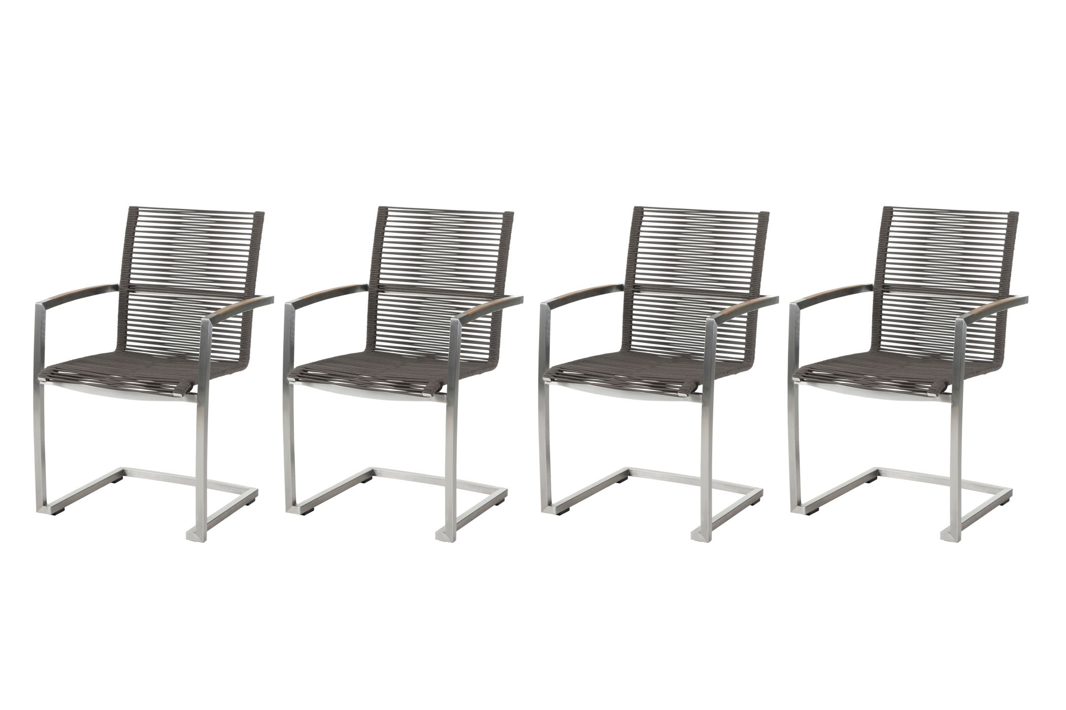Diamond Garden Stuhl Atlanta Swingstuhl Edelstahl/ 4er Set 