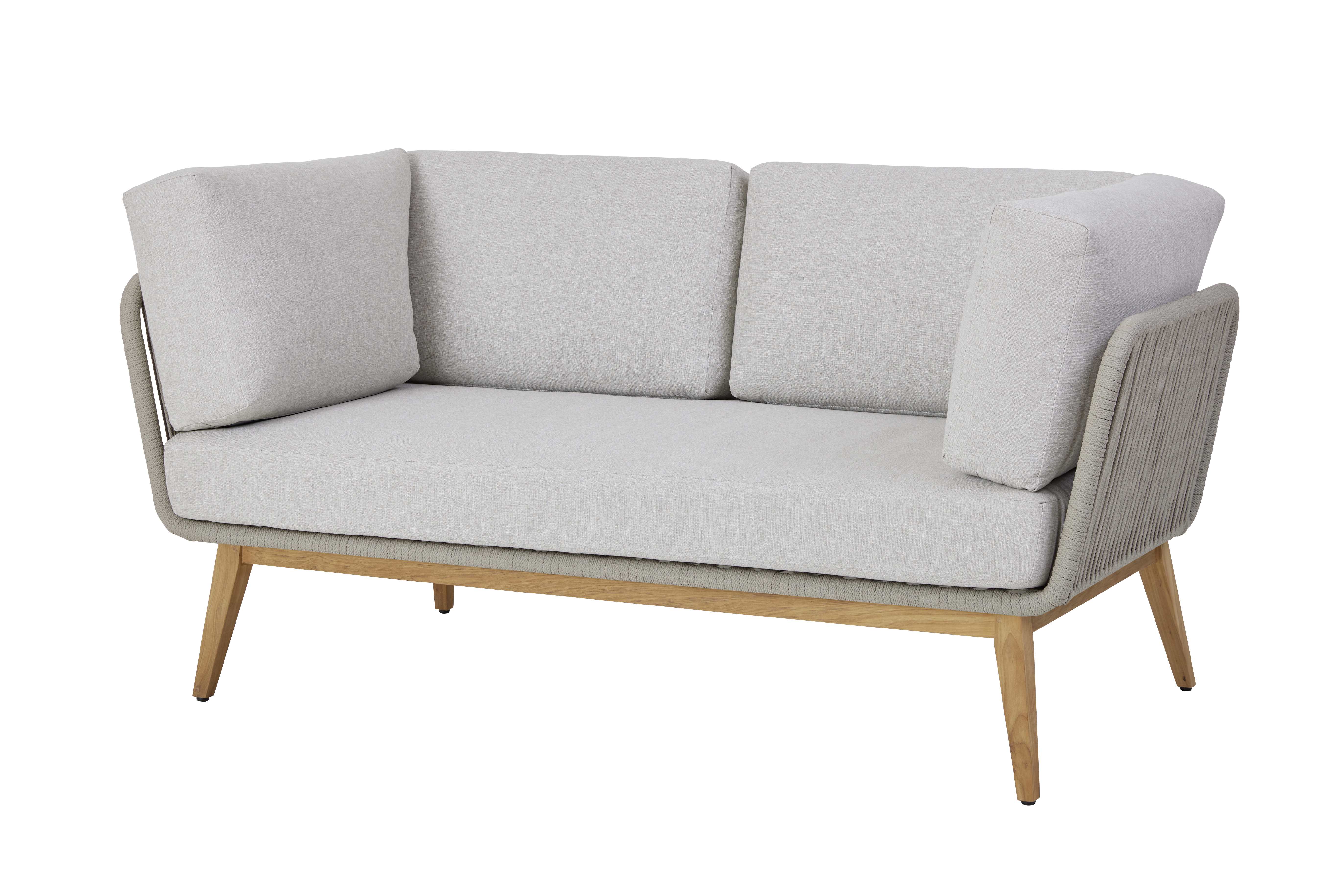 Diamond Garden Modullounge Milos Dark Grey Sofa - TEAK Kopie