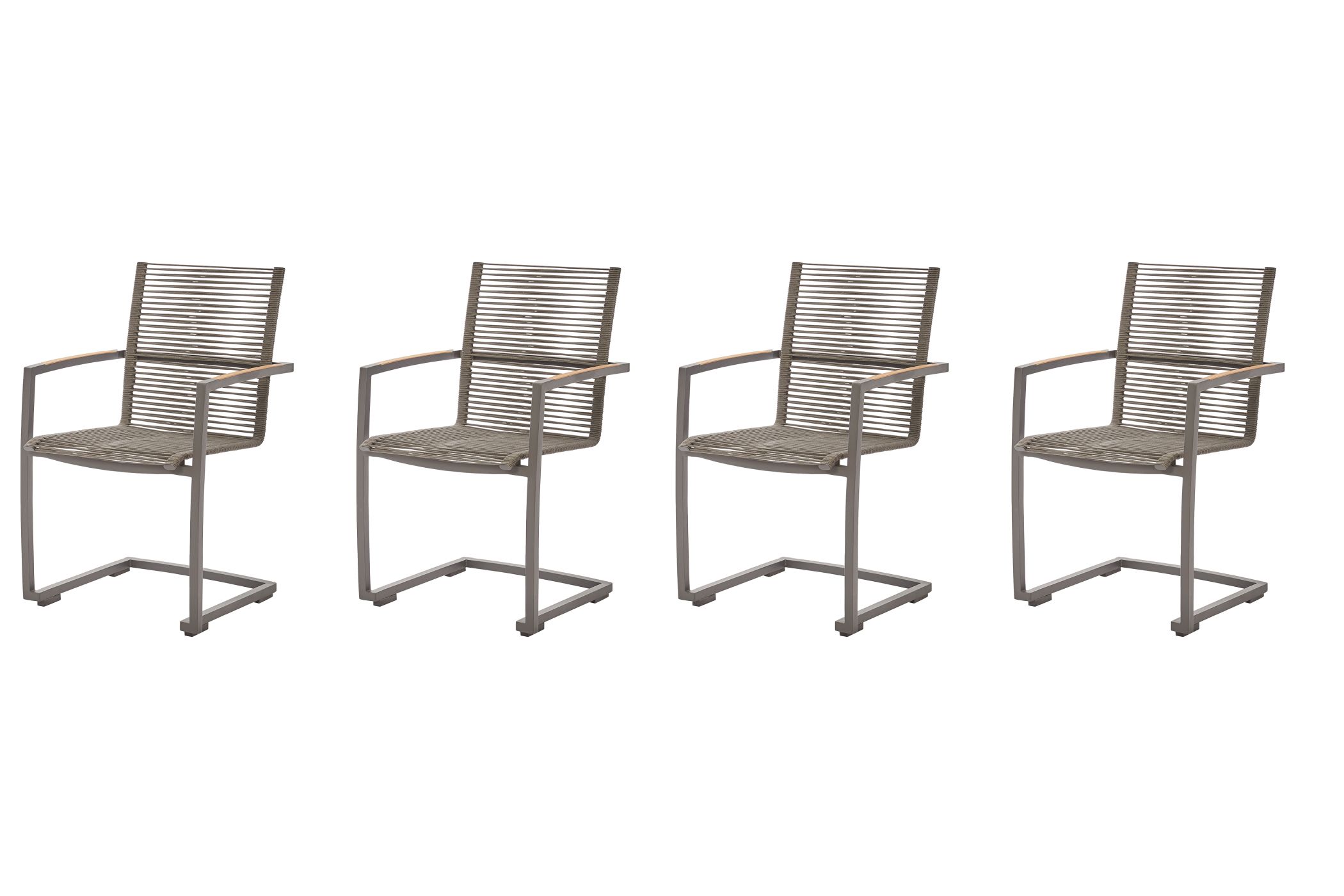 Diamond Garden Stuhl Valencia Swingstuhl Rope / 4er Set