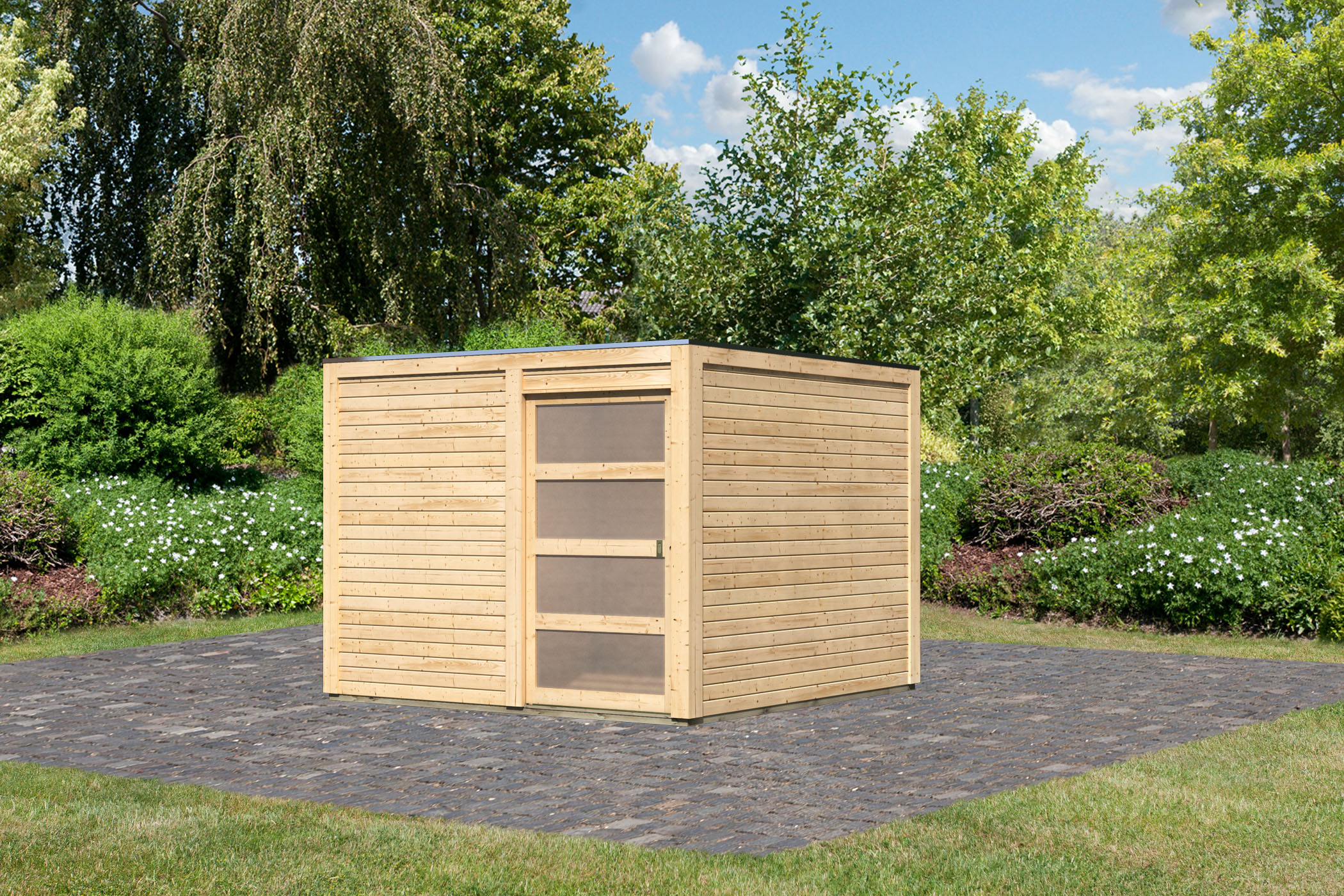 Gartenhaus Qubic 2