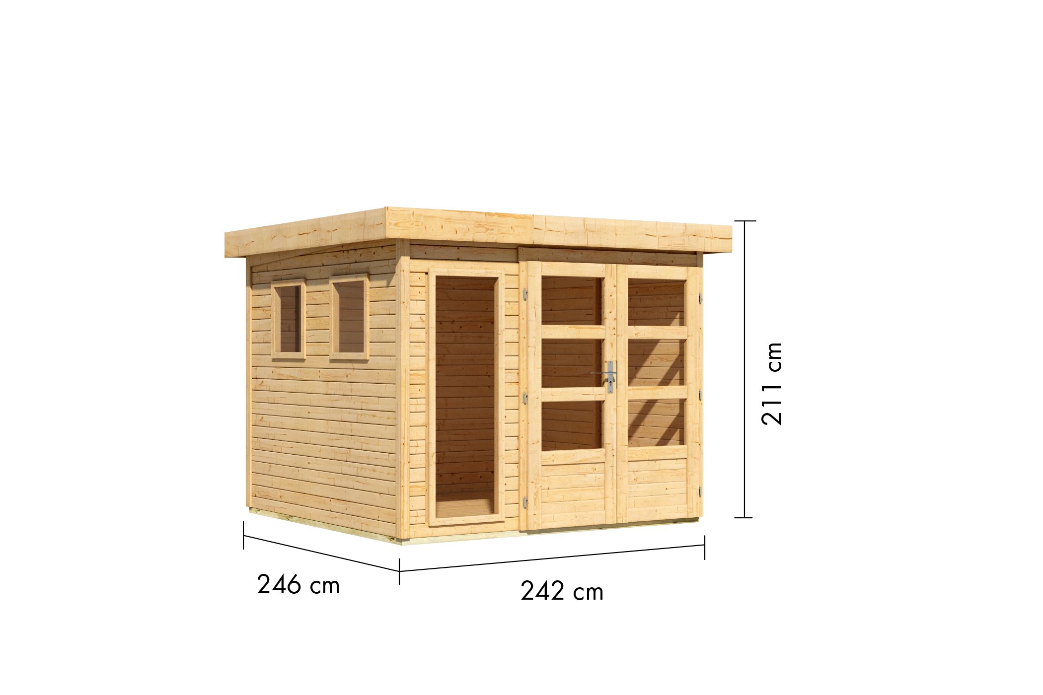 Gartenhaus Lahar 3,5