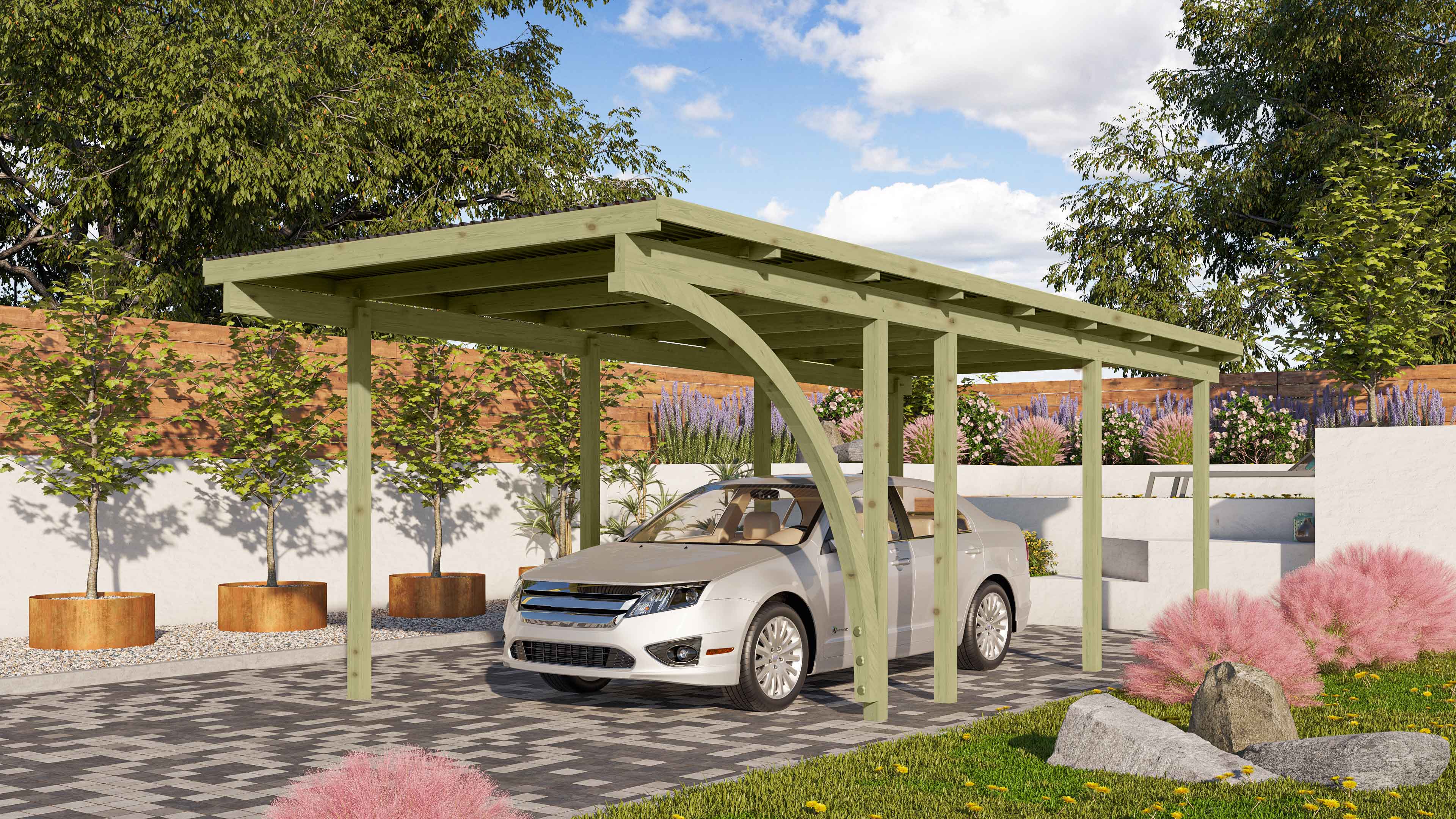 Einzelcarport Eco 2