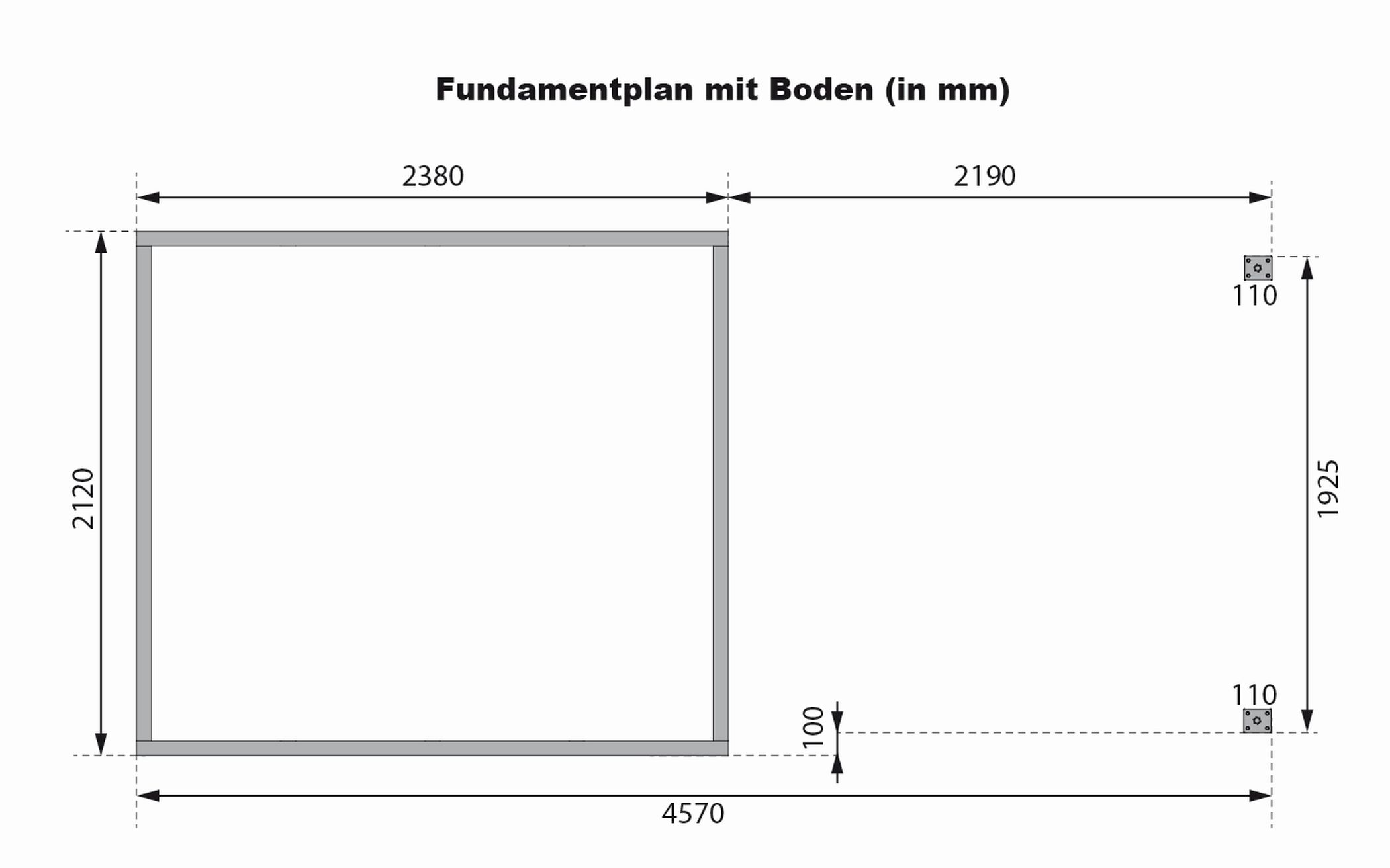 Gartenhaus Holz & Metall Jupiter 3