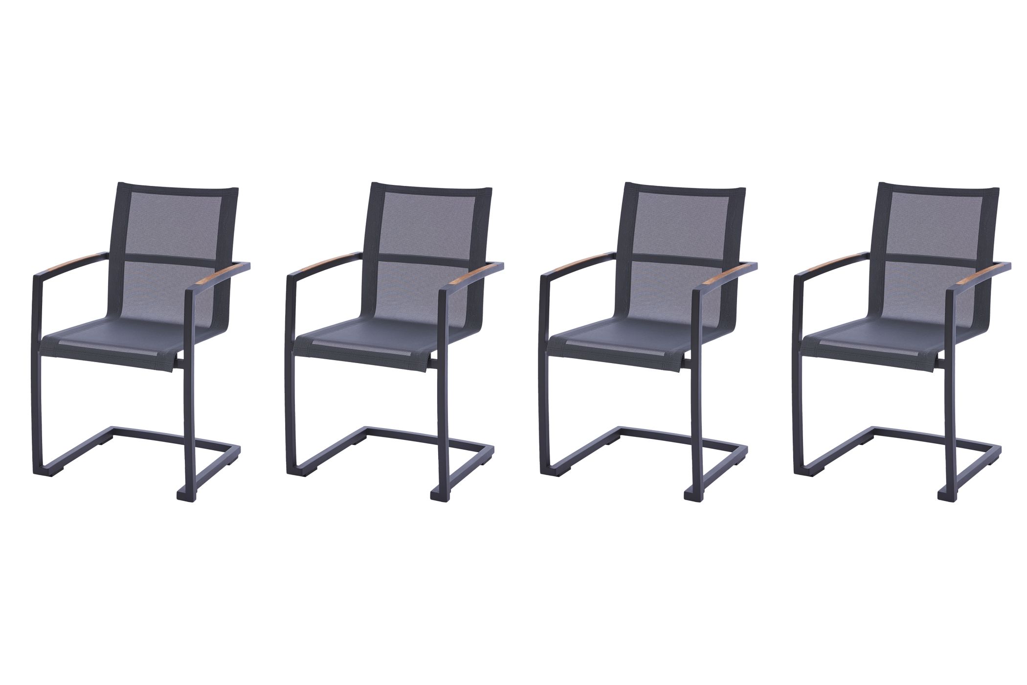 Diamond Garden Stuhl Valencia Swingstuhl / 4er Set
