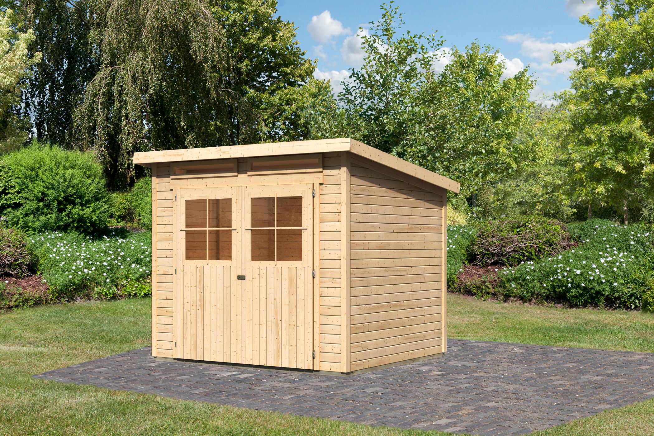 Karibu Gartenhaus System
