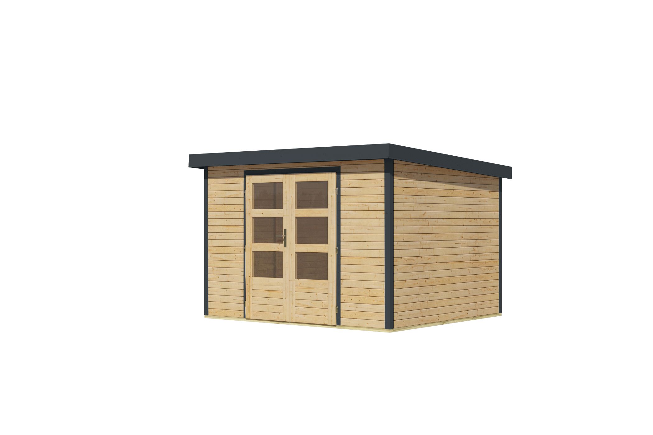 Gartenhaus Holz & Metall Jupiter 5