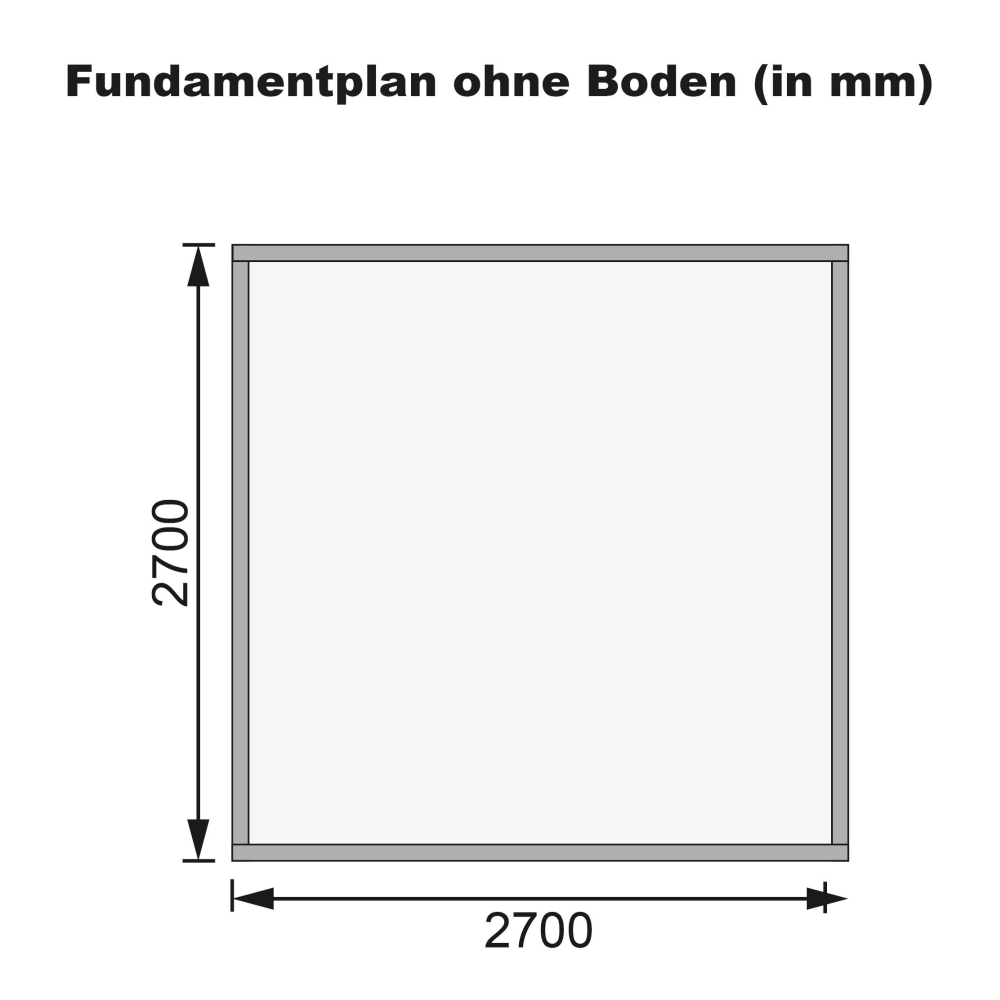 Gartenhaus Qubic 2
