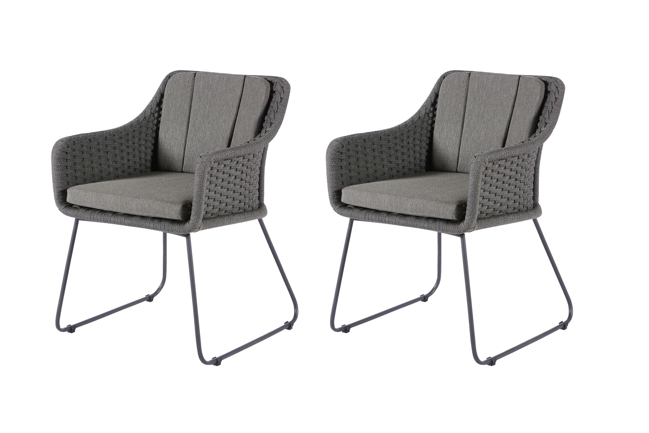 Diamond Garden Stuhl Korfu / 2er Set 