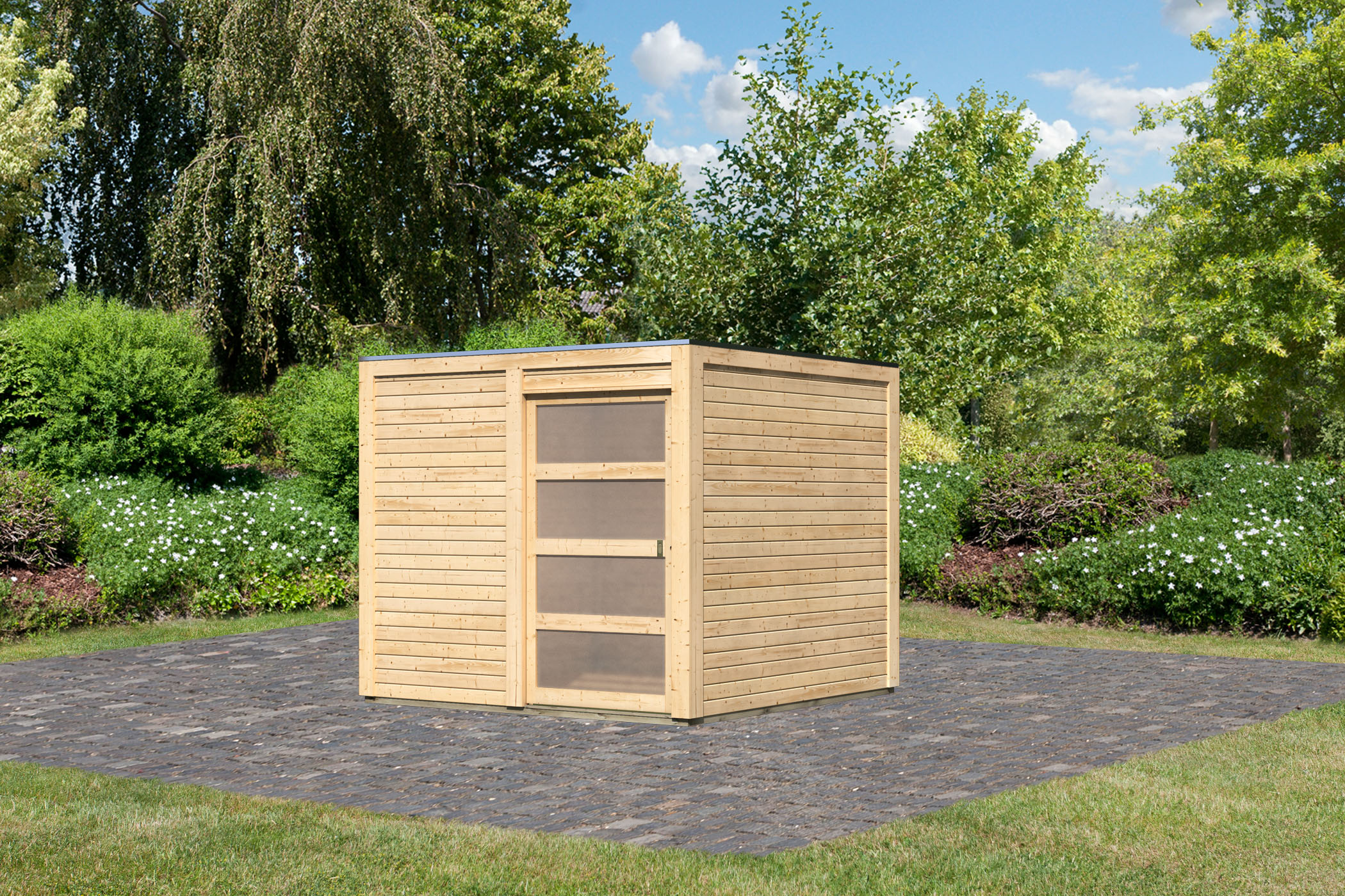 Gartenhaus Qubic 1