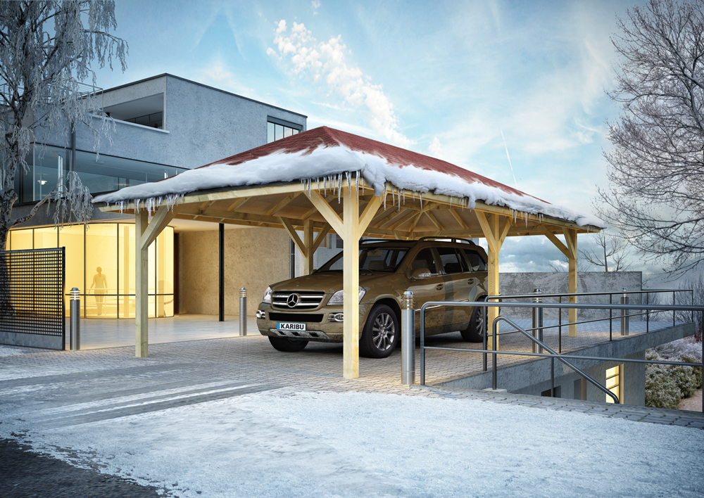 Pavillon Carport Elegance 2