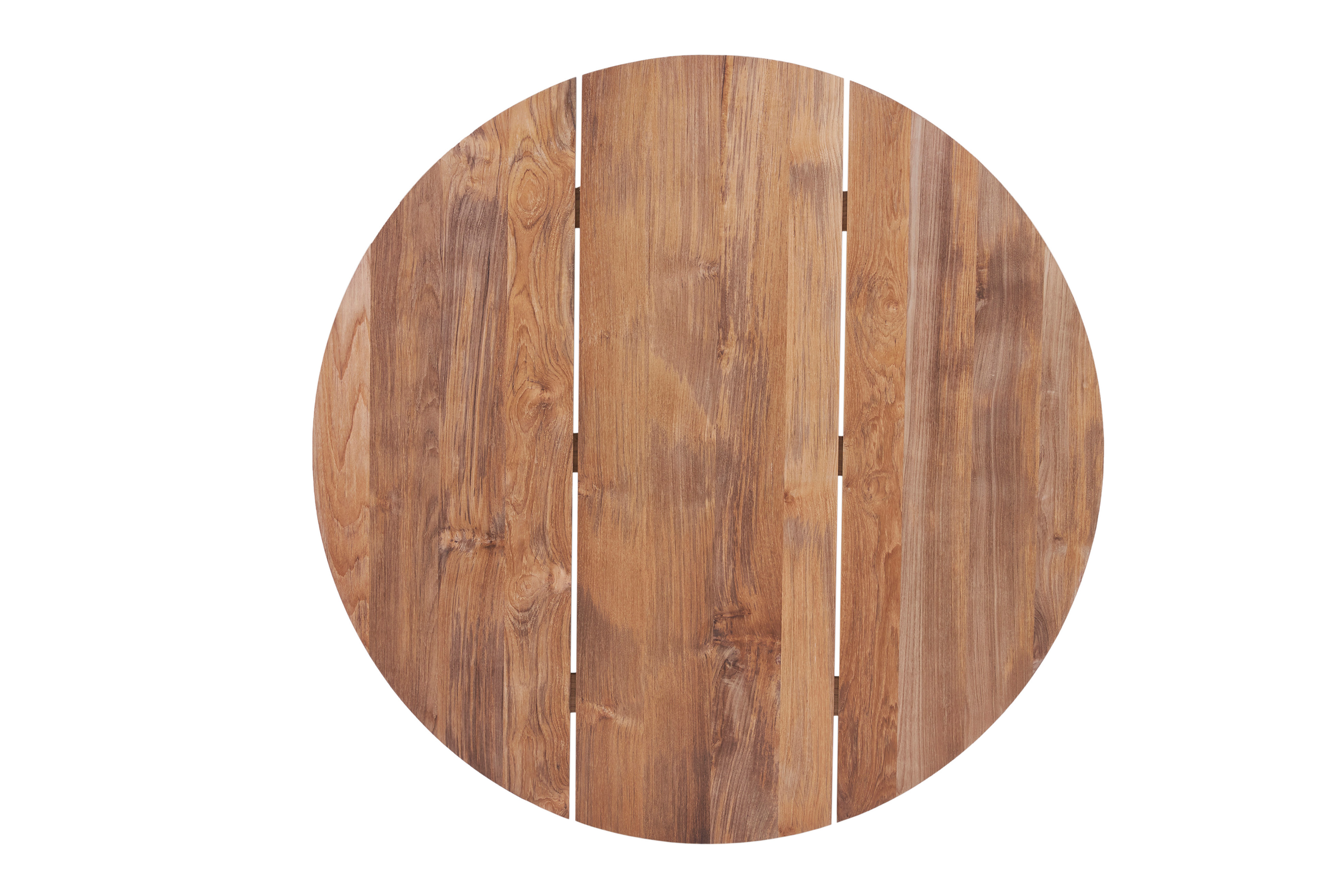 Diamond Garden Tischplatte "Recycled Teak" für San Marino Tischgestell Ø 100 cm rund