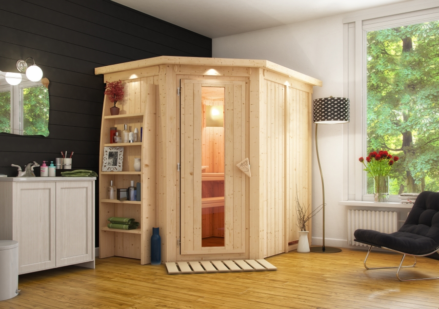 Energiesparsauna Caspin